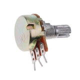 Maxbell 50x 1K/2K/5K/10K/20K/50K/100K/250K/500K/1M Single Linear Potentiometer Shaft - Aladdin Shoppers