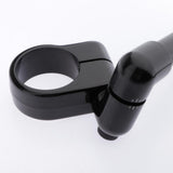 Maxbell 52mm CNC Alloy Handlebars Grips Adjustable Clip On Fork for Motorbike Black - Aladdin Shoppers