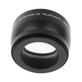Maxbell 55mm 2x 2.0X Magnification Tele Telephoto Lens for Canon Nikon Sony DSLR Camera - Aladdin Shoppers
