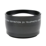 Maxbell 55mm 2x 2.0X Magnification Tele Telephoto Lens for Canon Nikon Sony DSLR Camera - Aladdin Shoppers
