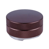 Maxbell 58mm Base Coffee Tamper Adjustable Stainless Steel Press Tool Three Angle Brown - Aladdin Shoppers