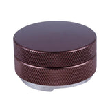Maxbell 58mm Base Coffee Tamper Adjustable Stainless Steel Press Tool Three Angle Brown - Aladdin Shoppers