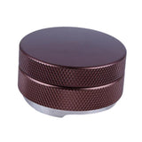Maxbell 58mm Base Coffee Tamper Adjustable Stainless Steel Press Tool Three Angle Brown - Aladdin Shoppers