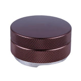 Maxbell 58mm Base Coffee Tamper Adjustable Stainless Steel Press Tool Three Angle Brown - Aladdin Shoppers