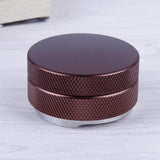Maxbell 58mm Base Coffee Tamper Adjustable Stainless Steel Press Tool Three Angle Brown - Aladdin Shoppers