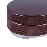 Maxbell 58mm Base Coffee Tamper Adjustable Stainless Steel Press Tool Three Angle Brown - Aladdin Shoppers