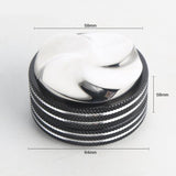 Maxbell 58mm Base Smart Ground Coffee Tamper Stainless Espresso Press Tool Black/Red Black - Aladdin Shoppers
