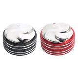 Maxbell 58mm Base Smart Ground Coffee Tamper Stainless Espresso Press Tool Black/Red Black - Aladdin Shoppers