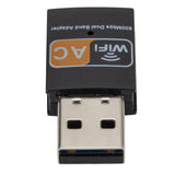 Maxbell 5G USB Dual-band Wireless Adapter 600Mbps Network Signal Wifi Receiver - Aladdin Shoppers