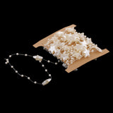 Maxbell 5m Artificial Pearls Beads Garland Chain Stars Decoration For Wedding Party - Aladdin Shoppers