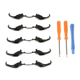 Maxbell 5Pack Replacement Black LB RB Triggers Bumpers Button + T8/T6 Screwdriver Tool + Plastic Crowbar for Microsoft Xbox One Elite Controller - Aladdin Shoppers