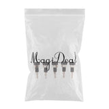 Maxbell 5pcs 2mm Banana Jack Safety Panel Mount Binding Post Socket 30-60V 10A Black - Aladdin Shoppers