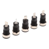 Maxbell 5pcs 4mm Banana Plug Safety Socket Panel Mount Binding Post Socket 32A Black - Aladdin Shoppers