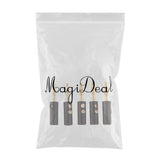 Maxbell 5Pcs 4mm Gold Plated Speaker Wire Banana Plug Test Audio Connector black - Aladdin Shoppers