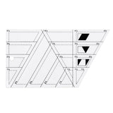Maxbell 5Pcs Acrylic Quilting Ruler Set Patchwork Template DIY Sewing Tools 5 Styles - Aladdin Shoppers