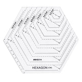 Maxbell 5Pcs Acrylic Quilting Ruler Set Patchwork Template DIY Sewing Tools 5 Styles - Aladdin Shoppers