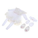 Maxbell 5pcs Cute Lace Clothes Suit for 22inch Reborn Doll Clothes Outfit Accessory - Aladdin Shoppers