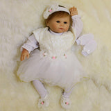 Maxbell 5pcs Cute Lace Clothes Suit for 22inch Reborn Doll Clothes Outfit Accessory - Aladdin Shoppers
