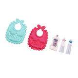 Maxbell 5pcs Dollhouse Miniature Baby Milk Bottles Bib & Shampoo Nursery Accessories - Aladdin Shoppers