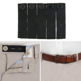 Maxbell 5pcs Elastic Pants Waist Extender Strong Adjustable Pant Button Extenders - Aladdin Shoppers
