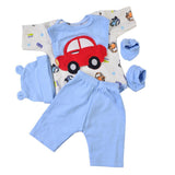 Maxbell 5pcs Jumpsuit & Pants Set Blue for 22-23inch Reborn Doll Clothes Accessories - Aladdin Shoppers
