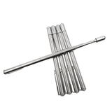 Maxbell 5pcs Stainless Steel Ball Point Pen Telescopic Art Ballpoint Pen 6 Sections - Aladdin Shoppers