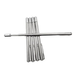 Maxbell 5pcs Stainless Steel Ball Point Pen Telescopic Art Ballpoint Pen 6 Sections - Aladdin Shoppers