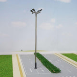Maxbell 5Pieces 1:100 HO Scale Model Railway Yard Street Scenery Light LED Lamppost - Aladdin Shoppers