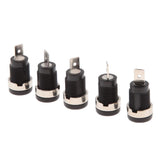 Maxbell 5Pieces 4mm Banana Jack Binding Post Nut for Multimeter Banana Socket black - Aladdin Shoppers