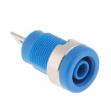 Maxbell 5Pieces 4mm Banana Jack Binding Post Nut for Multimeter Banana Socket blue - Aladdin Shoppers