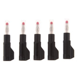 Maxbell 5Pieces 4mm Banana Plug for Test Probes Instrument Meter Connector black - Aladdin Shoppers