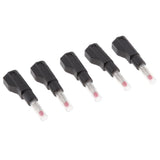 Maxbell 5Pieces 4mm Banana Plug for Test Probes Instrument Meter Connector black - Aladdin Shoppers