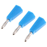 Maxbell 5Pieces 4mm Banana Plug for Test Probes Instrument Meter Connector blue - Aladdin Shoppers
