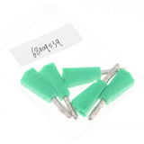 Maxbell 5Pieces 4mm Banana Plug for Test Probes Instrument Meter Connector green - Aladdin Shoppers