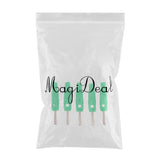 Maxbell 5Pieces 4mm Wire Audio Speaker Cable Banana Plug Connectors Adapter green - Aladdin Shoppers