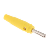 Maxbell 5Pieces 4mm Wire Audio Speaker Cable Banana Plug Connectors Adapter yellow - Aladdin Shoppers