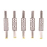 Maxbell 5Pieces 5.5x2.1mm Male Barrel DC Power Plug Socket Jack Connector - Aladdin Shoppers