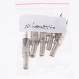 Maxbell 5Pieces Stereo 2.5mm Plug Jack Cable Solder Connector
