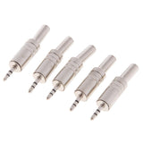 Maxbell 5Pieces Stereo 2.5mm Plug Jack Cable Solder Connector - Aladdin Shoppers