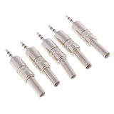 Maxbell 5Pieces Stereo 2.5mm Plug Jack Cable Solder Connector - Aladdin Shoppers
