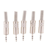 Maxbell 5Pieces Stereo 2.5mm Plug Jack Cable Solder Connector - Aladdin Shoppers