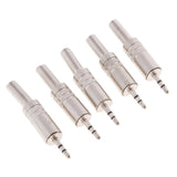 Maxbell 5Pieces Stereo 2.5mm Plug Jack Cable Solder Connector - Aladdin Shoppers
