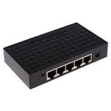 Maxbell 5Port RJ45 1000Mbps Gigabit Ethernet Switch Plug&Play Desktop Ethernet Hub - Aladdin Shoppers