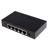 Maxbell 5Port RJ45 1000Mbps Gigabit Ethernet Switch Plug&Play Desktop Ethernet Hub - Aladdin Shoppers