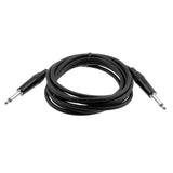 Maxbell 6.35mm 1/4" inch TRS Male to Male Audio Cable Black 3Meter - Aladdin Shoppers