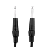Maxbell 6.35mm 1/4" inch TRS Male to Male Audio Cable Black 3Meter - Aladdin Shoppers