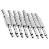 Maxbell 6.35mm Male Plug Speaker Audio Connectors Assembly Stereo Audio Tone Plug - Aladdin Shoppers