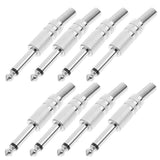 Maxbell 6.35mm Male Plug Speaker Audio Connectors Assembly Stereo Audio Tone Plug - Aladdin Shoppers