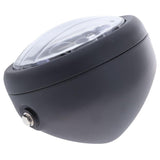 Maxbell 6.5" Motorcycle Round Headlight LED Bulb Universal for 12v Motorbike Black - Aladdin Shoppers