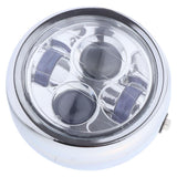 Maxbell 6.5" Motorcycle Round Headlight LED Bulb Universal for 12v Motorbike White - Aladdin Shoppers
